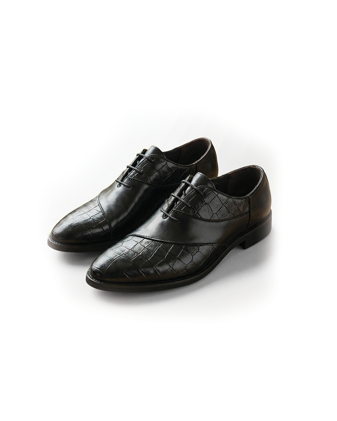Men's Textured Oxford Dress Shoes for Comfort and Durability