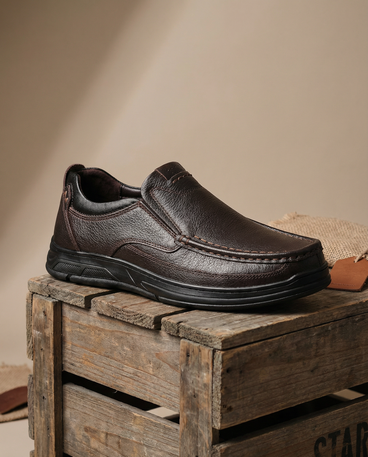 Men's Premium Slip-On Loafers with Cushioned Sole