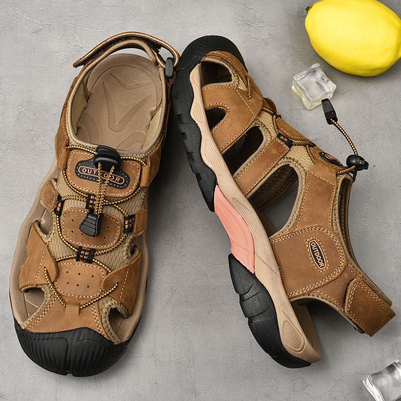 Men's Arch Support Outdoor Fisherman Sandals