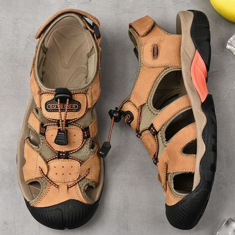 Men's Arch Support Outdoor Fisherman Sandals