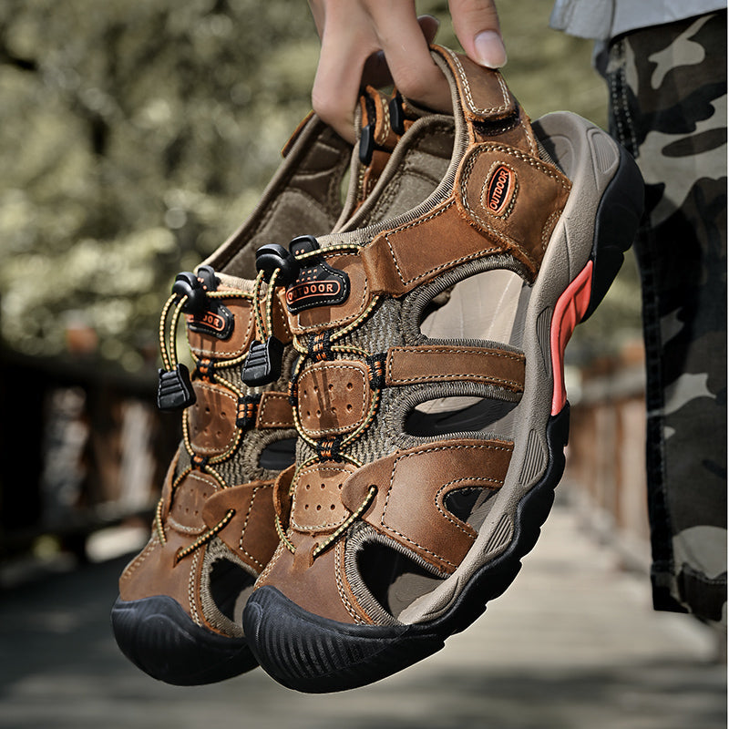 Men's Arch Support Outdoor Fisherman Sandals