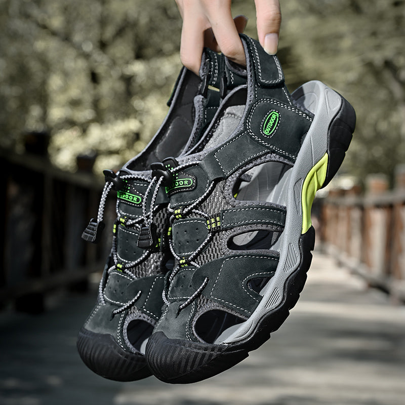 Men's Arch Support Outdoor Fisherman Sandals