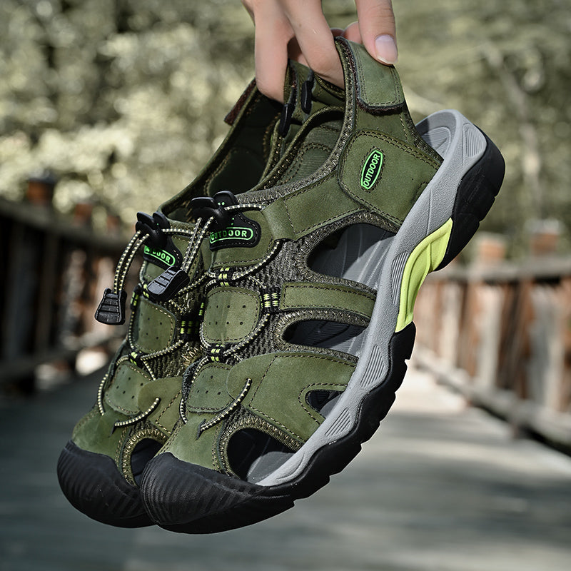 Men's Arch Support Outdoor Fisherman Sandals
