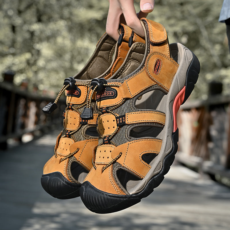 Men's Arch Support Outdoor Fisherman Sandals
