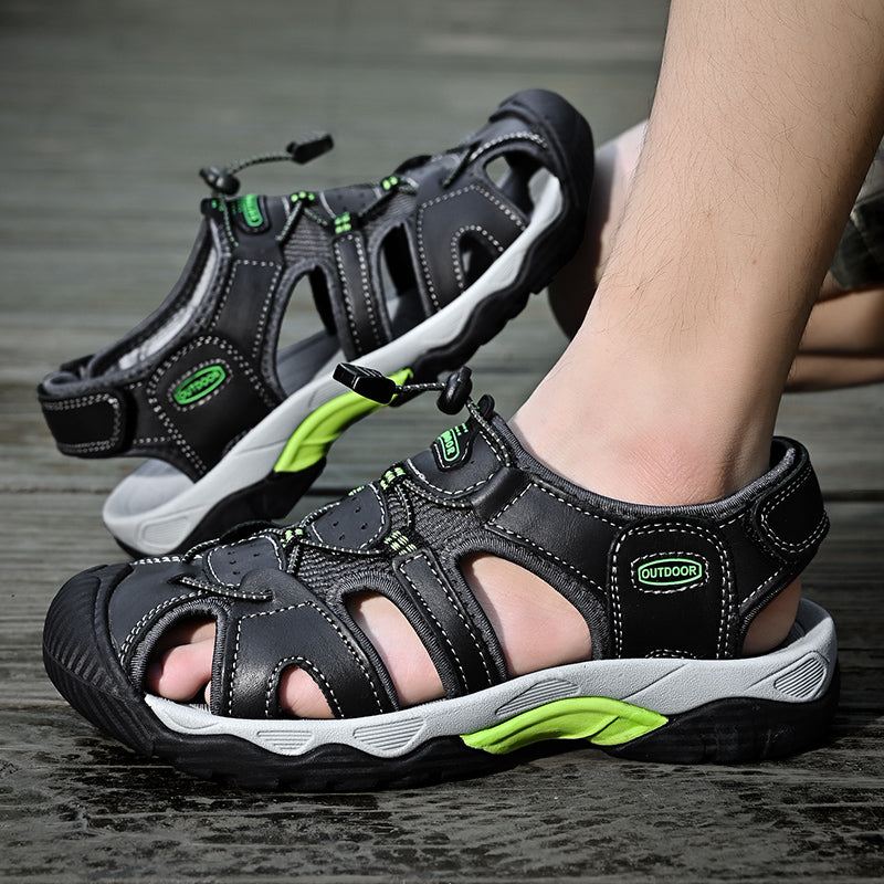 Men's Arch Support Outdoor Fisherman Sandals