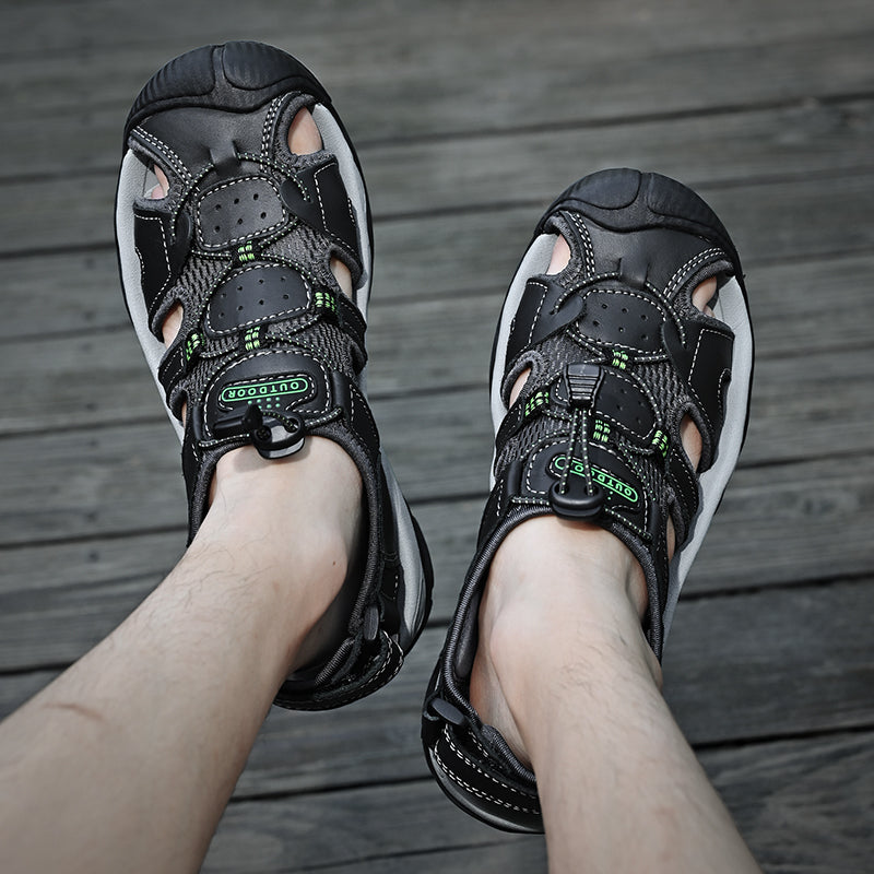 Men's Arch Support Outdoor Fisherman Sandals
