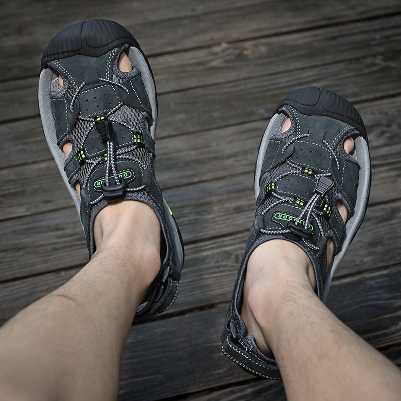 Men's Arch Support Outdoor Fisherman Sandals