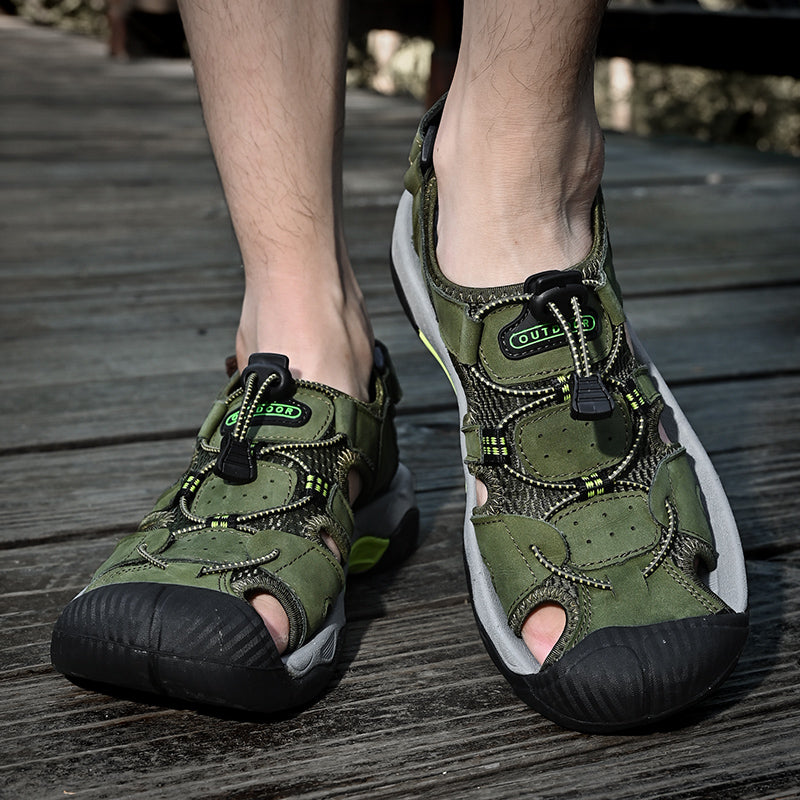 Men's Arch Support Outdoor Fisherman Sandals