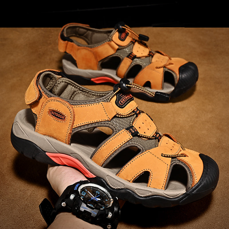 Men's Arch Support Outdoor Fisherman Sandals