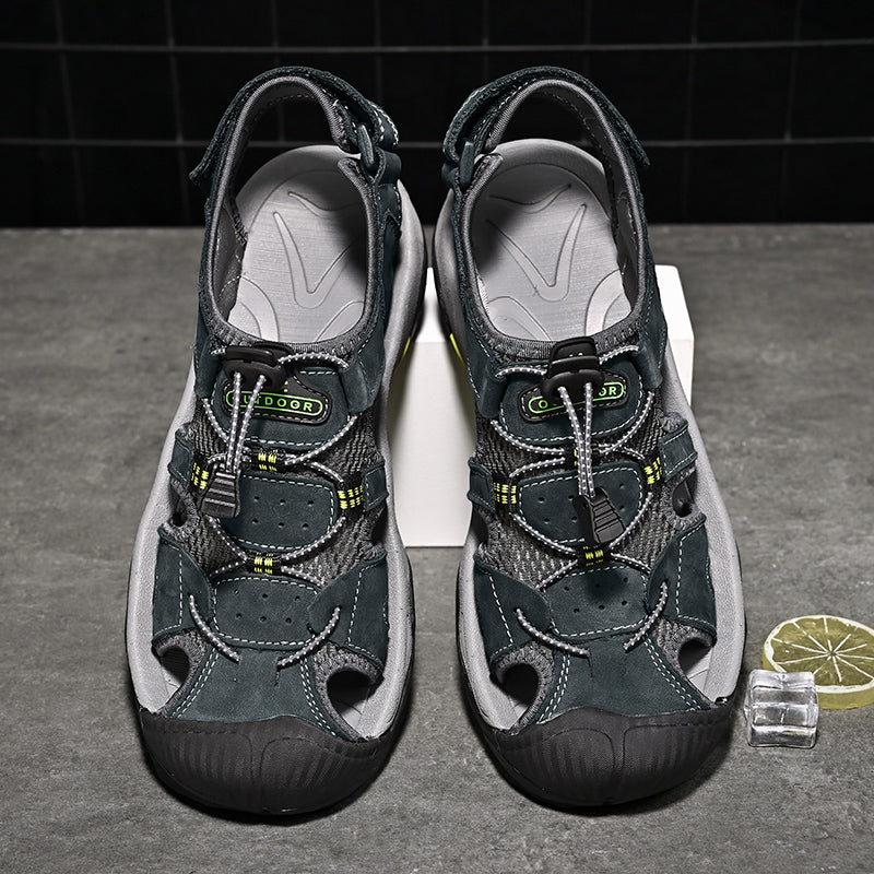 Men's Arch Support Outdoor Fisherman Sandals