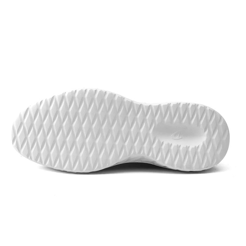Men's Breathable Knit Casual Sneakers with Premium Accents
