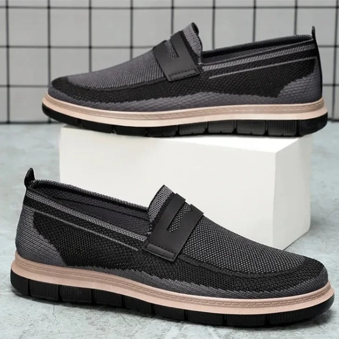 Men's Breathable Lightweight Slip-On Loafers