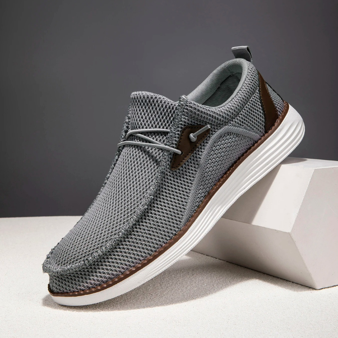 Lightweight Woven Slip-On Loafers for Men
