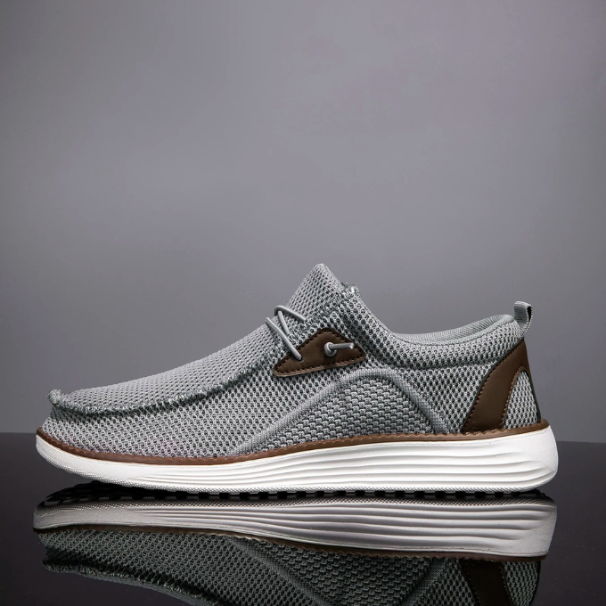 Lightweight Woven Slip-On Loafers for Men