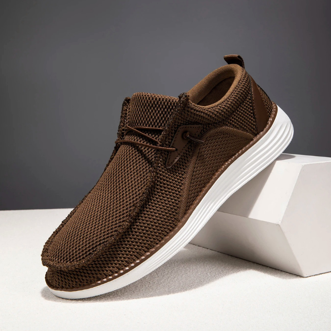 Lightweight Woven Slip-On Loafers for Men