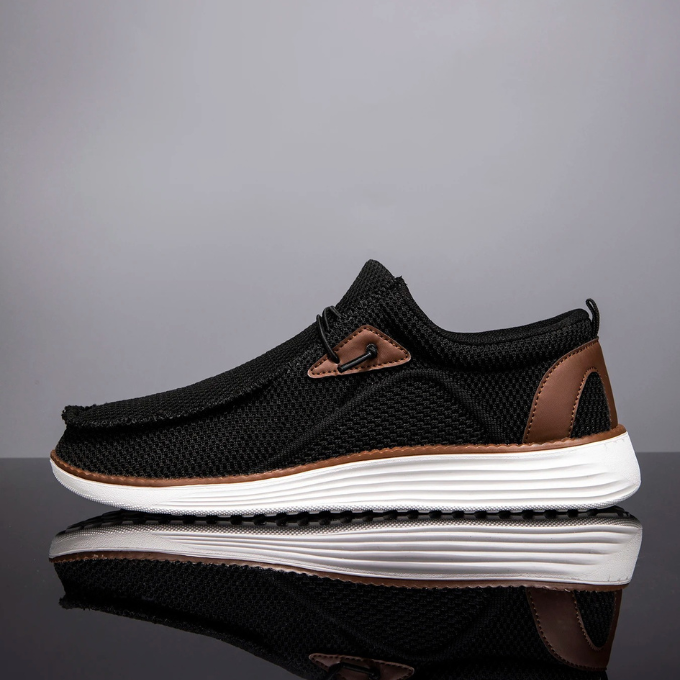 Lightweight Woven Slip-On Loafers for Men