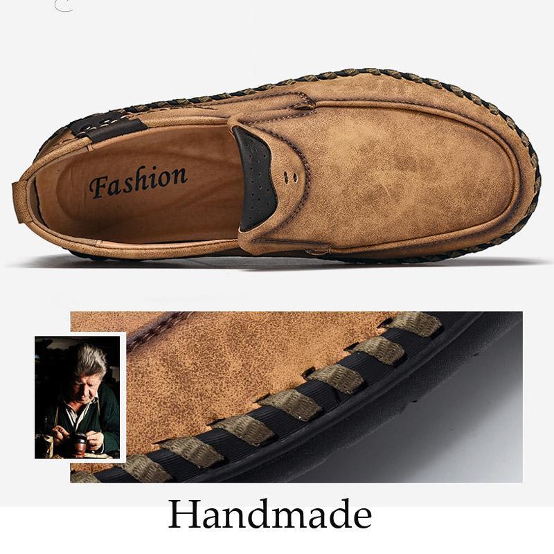 Men's Premium Business Casual Shoes with Comfortable Rubber Sole