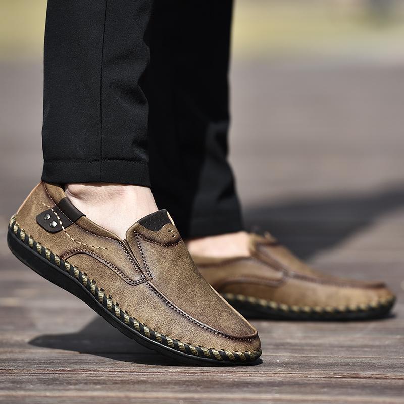 Men's Premium Business Casual Shoes with Comfortable Rubber Sole