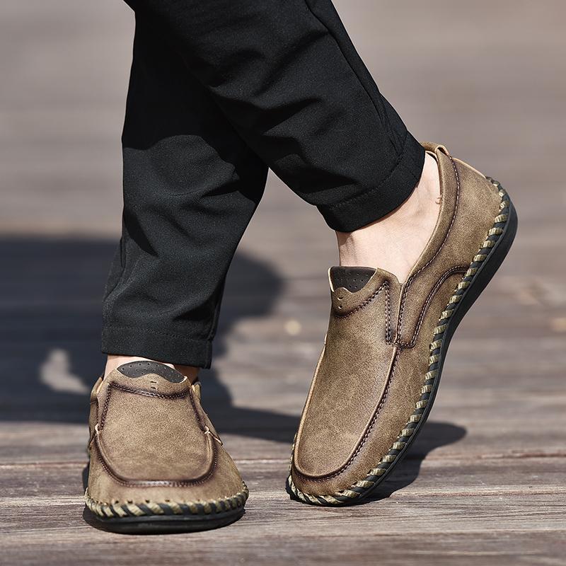 Men's Premium Business Casual Shoes with Comfortable Rubber Sole