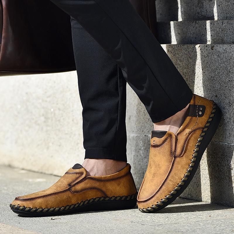 Men's Premium Business Casual Shoes with Comfortable Rubber Sole