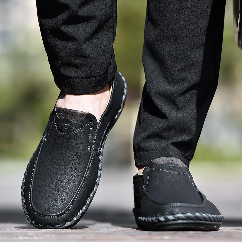 Men's Premium Business Casual Shoes with Comfortable Rubber Sole