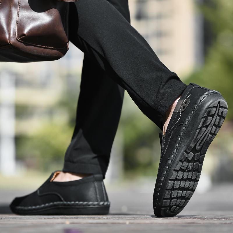 Men's Premium Business Casual Shoes with Comfortable Rubber Sole