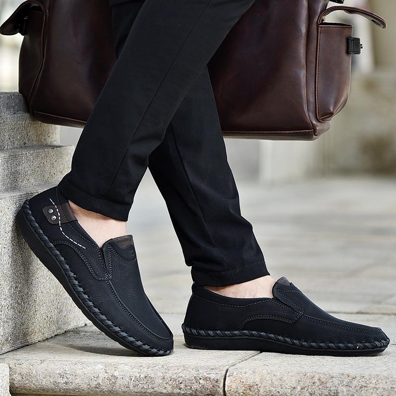 Men's Premium Business Casual Shoes with Comfortable Rubber Sole