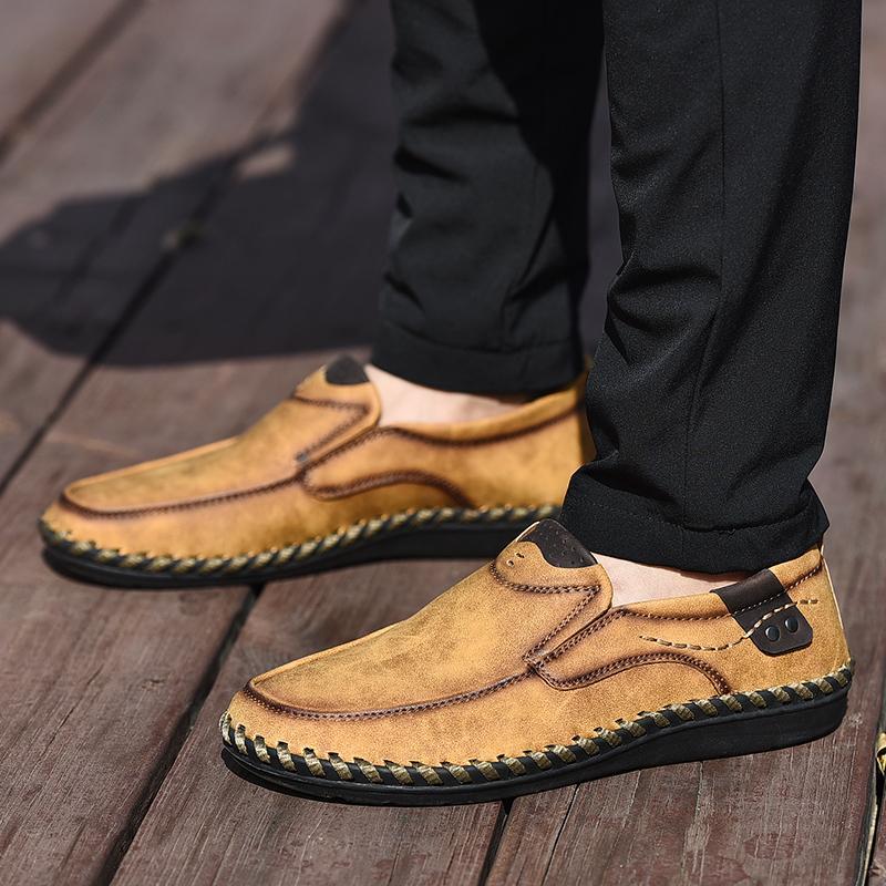 Men's Premium Business Casual Shoes with Comfortable Rubber Sole