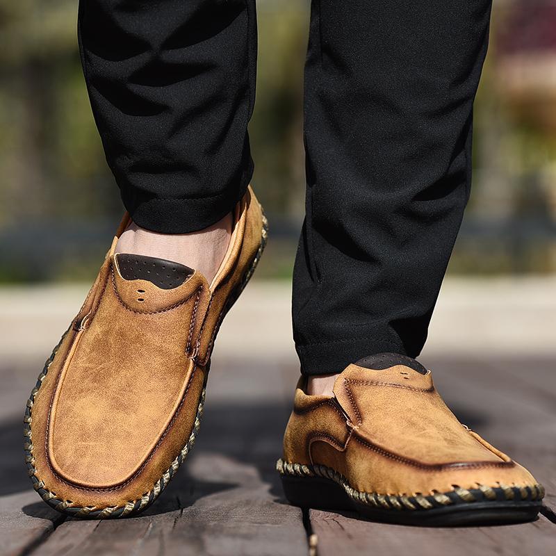 Men's Premium Business Casual Shoes with Comfortable Rubber Sole