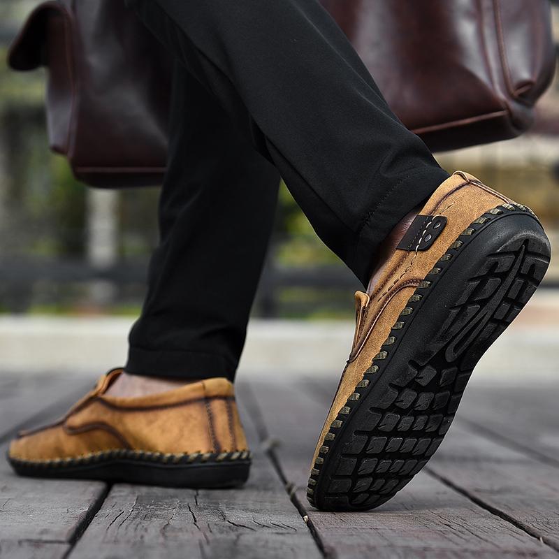 Men's Premium Business Casual Shoes with Comfortable Rubber Sole