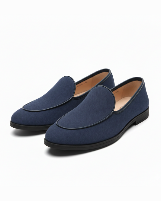 Men's Slip-On Loafers with Elegant Matte Finish