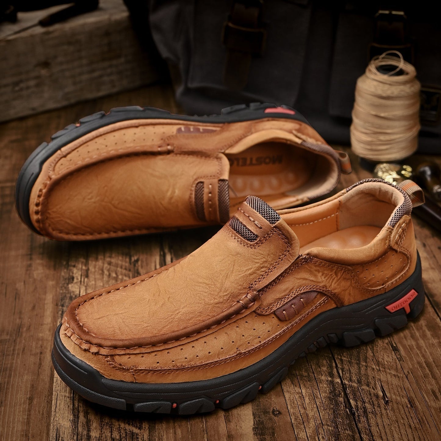 Men's Orthopedic Transition Boots with Slip-Resistant Sole