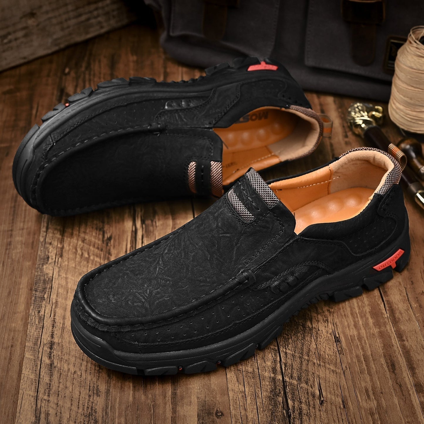 Men's Orthopedic Transition Boots with Slip-Resistant Sole