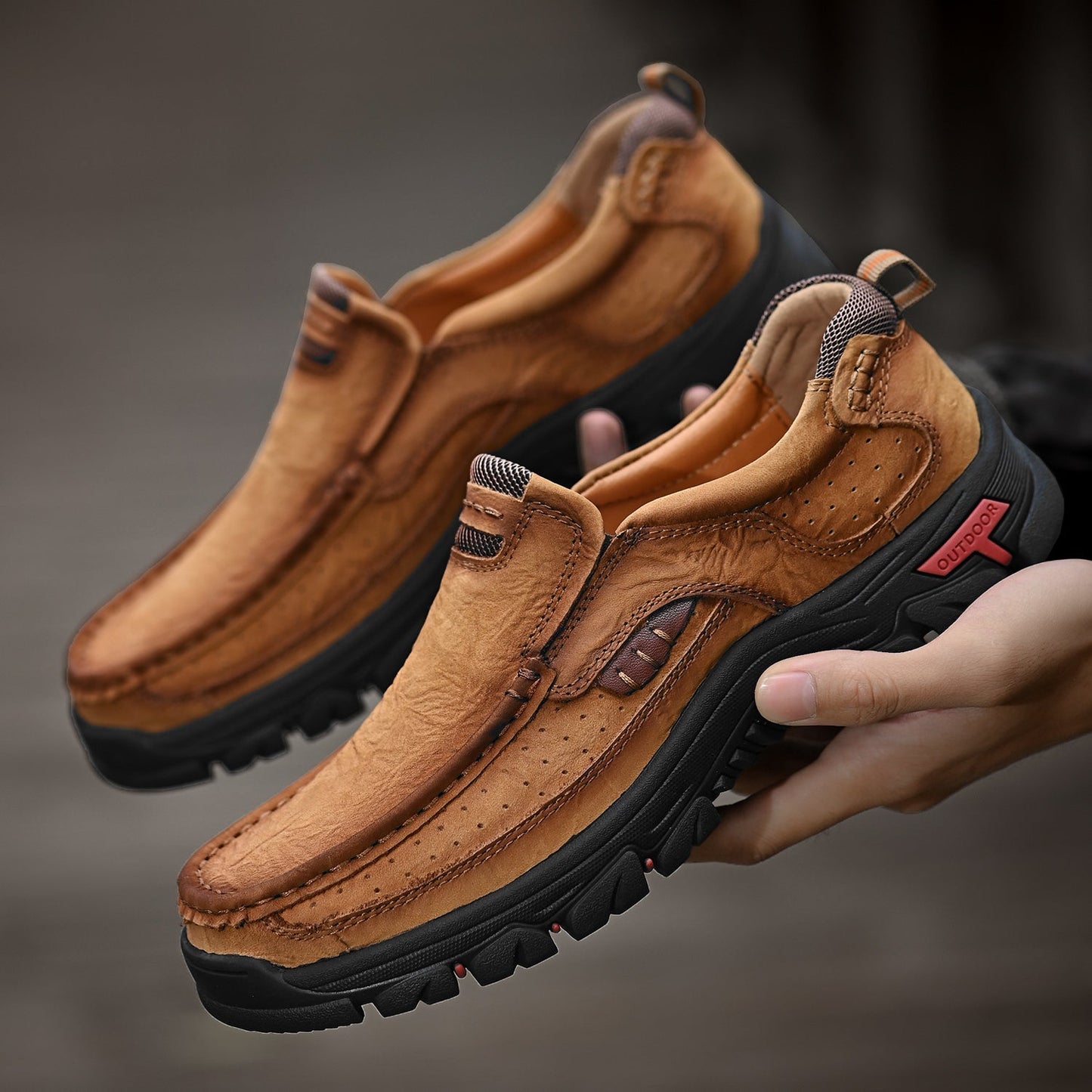 Men's Orthopedic Transition Boots with Slip-Resistant Sole