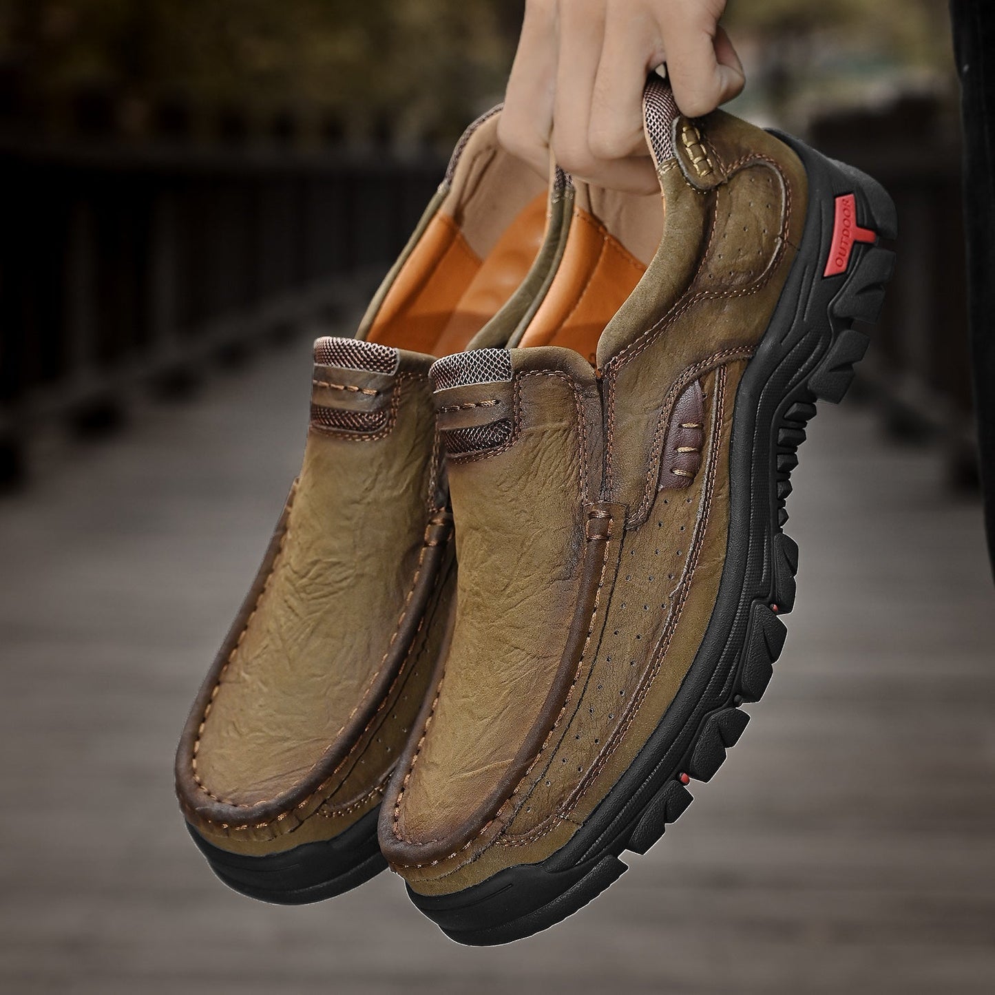 Men's Orthopedic Transition Boots with Slip-Resistant Sole
