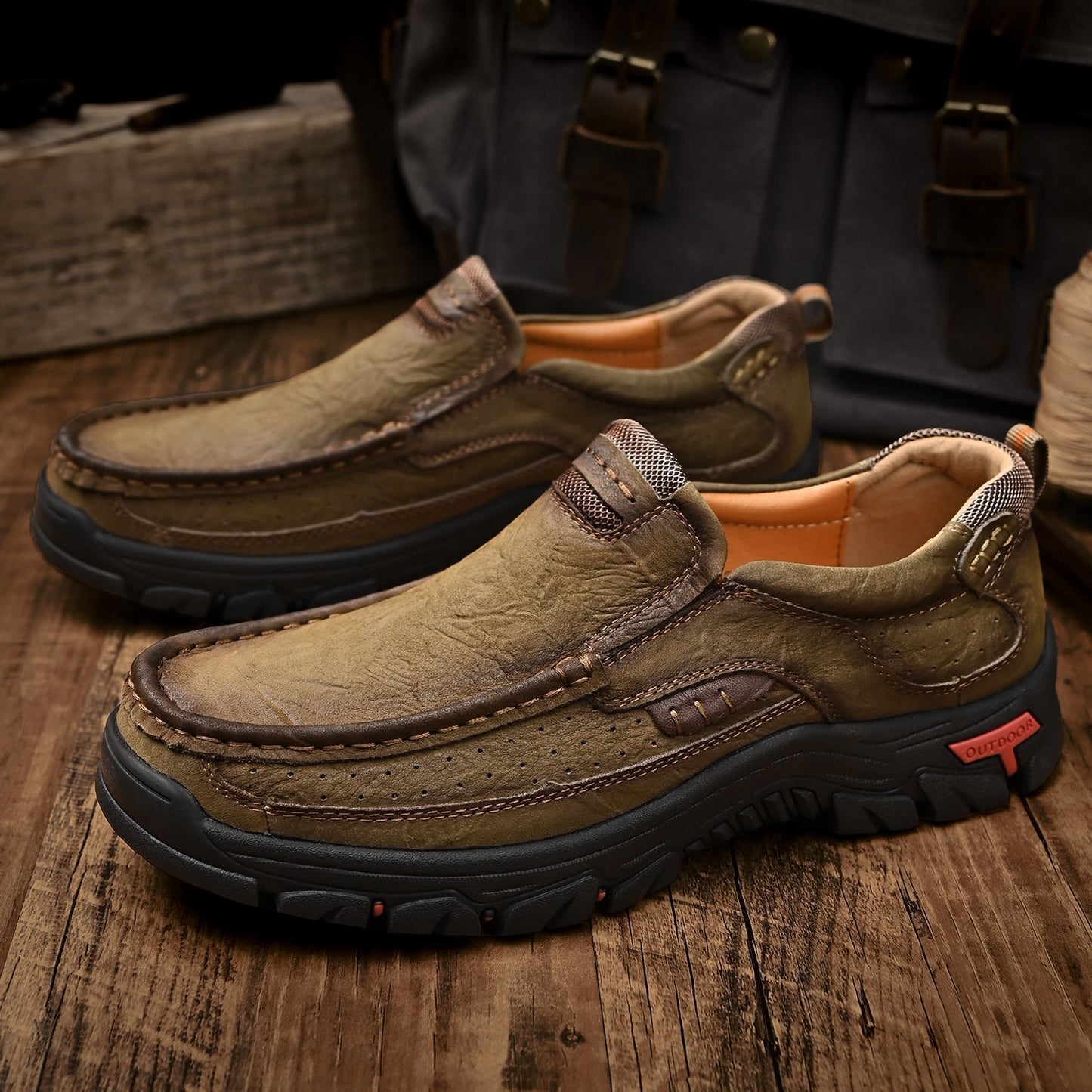 Men's Orthopedic Transition Boots with Slip-Resistant Sole
