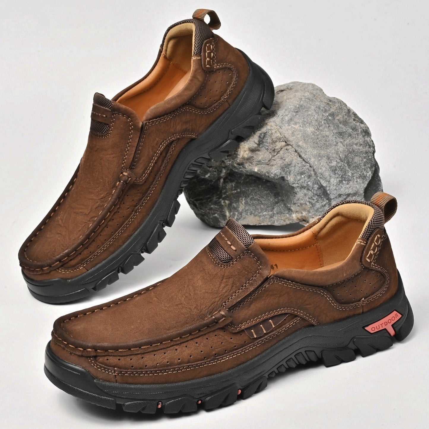 Men's Orthopedic Transition Boots with Slip-Resistant Sole