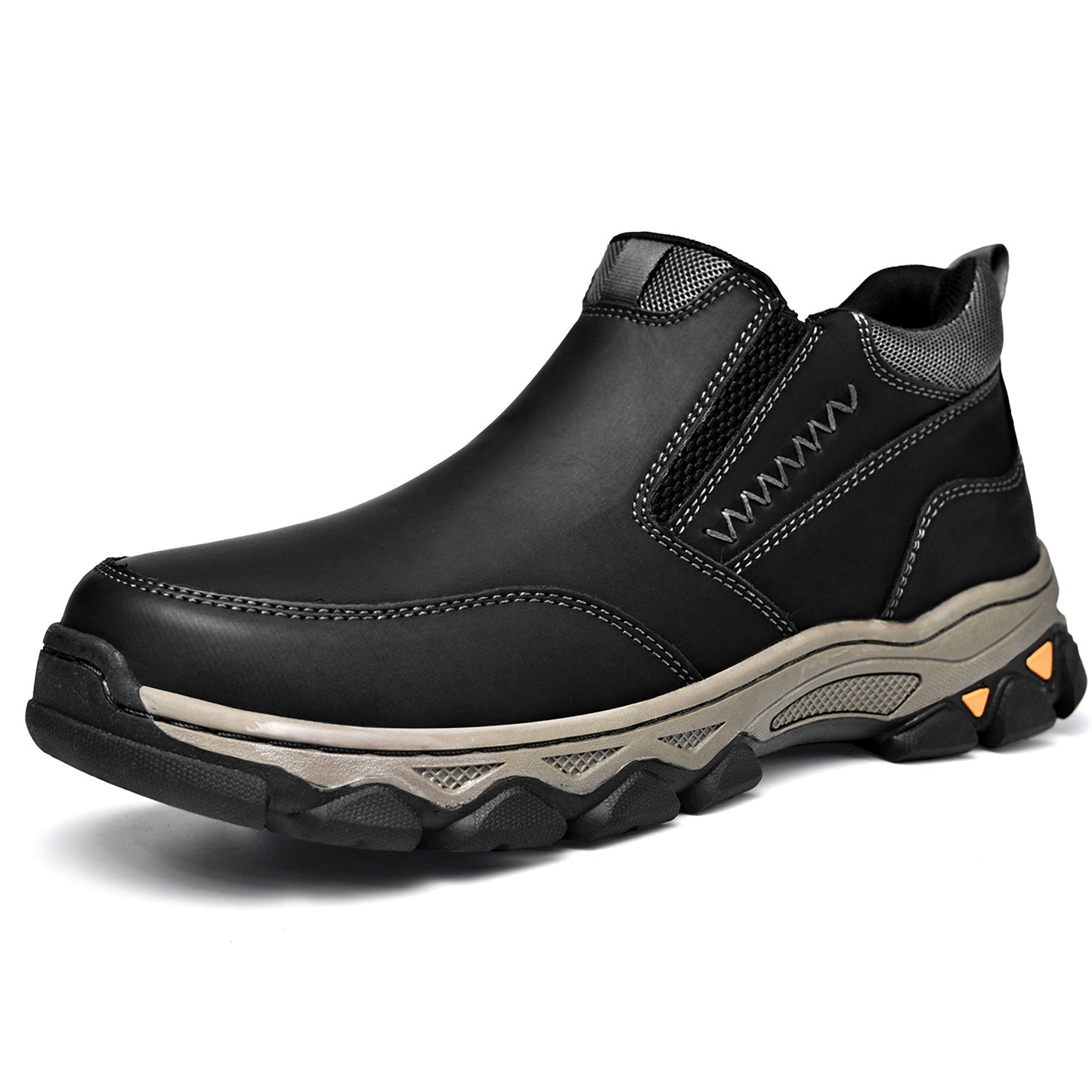 Men's Slip-On Orthopedic Casual Boots for Comfort and Support