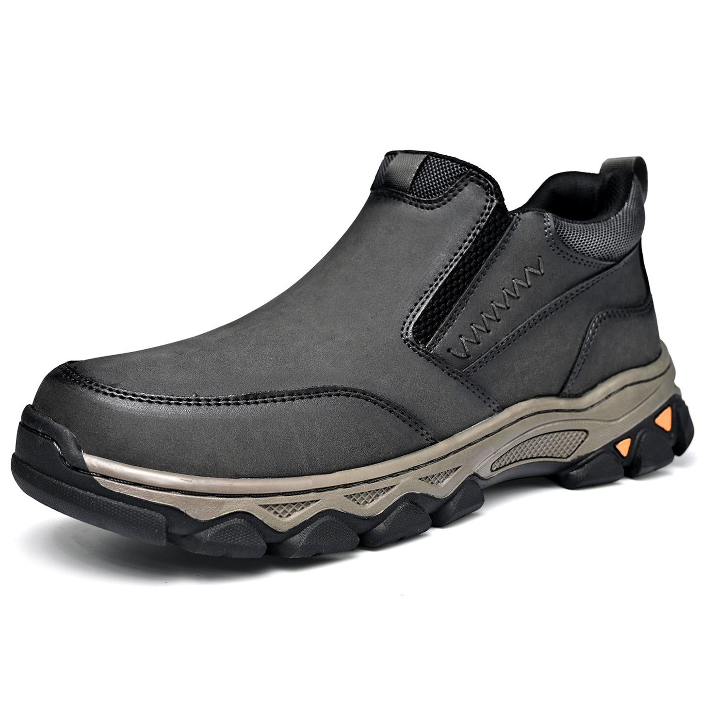 Men's Slip-On Orthopedic Casual Boots for Comfort and Support
