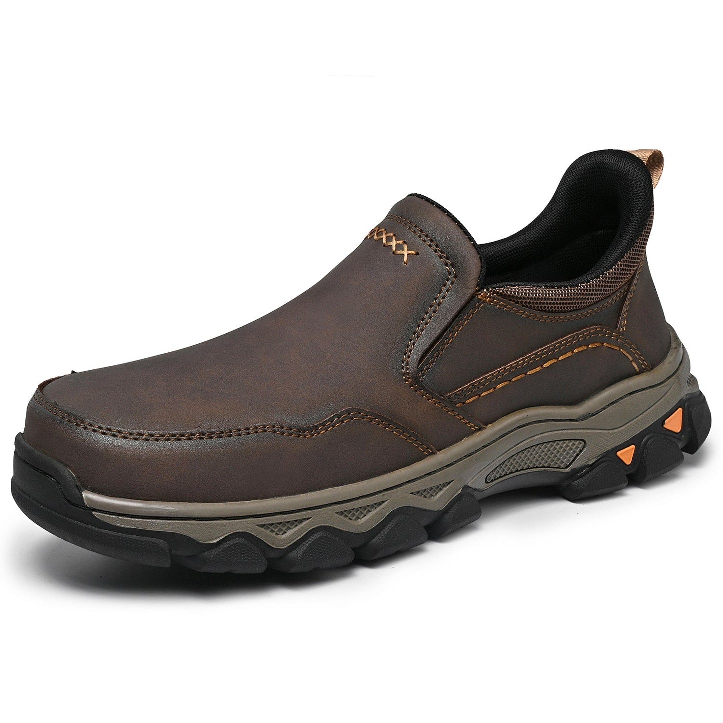 Men's Slip-On Orthopedic Casual Boots for Comfort and Support