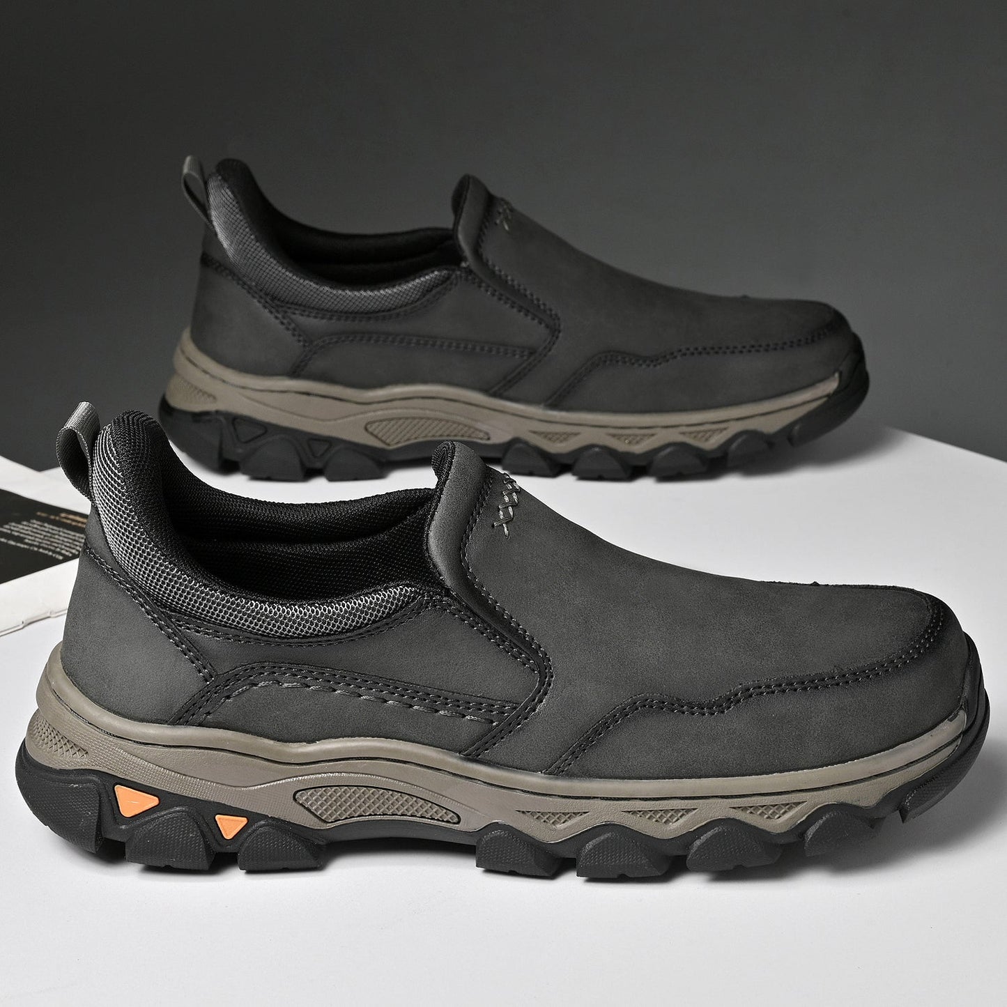 Men's Slip-On Orthopedic Casual Boots for Comfort and Support
