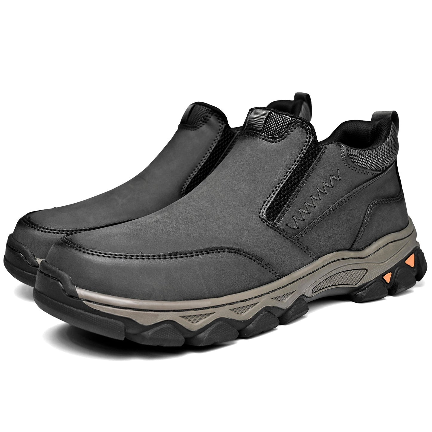 Men's Slip-On Orthopedic Casual Boots for Comfort and Support