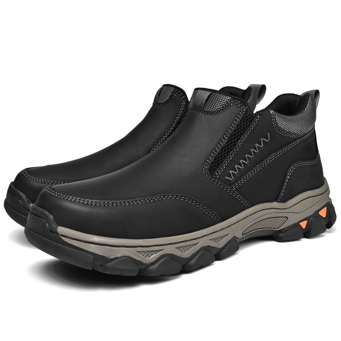Men's Slip-On Orthopedic Casual Boots for Comfort and Support