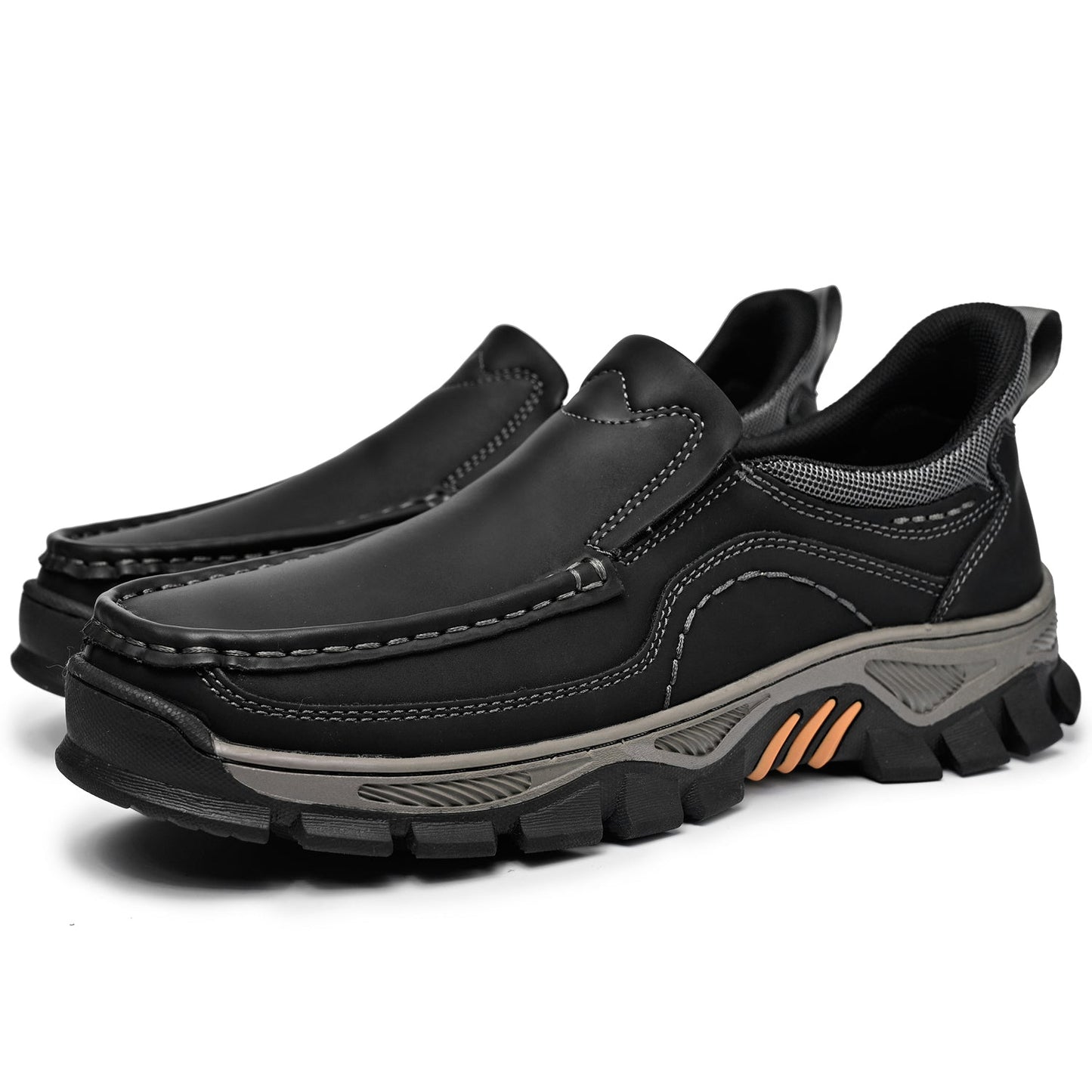 Men's Orthopedic Slip-On Walking Shoes for Comfort and Stability