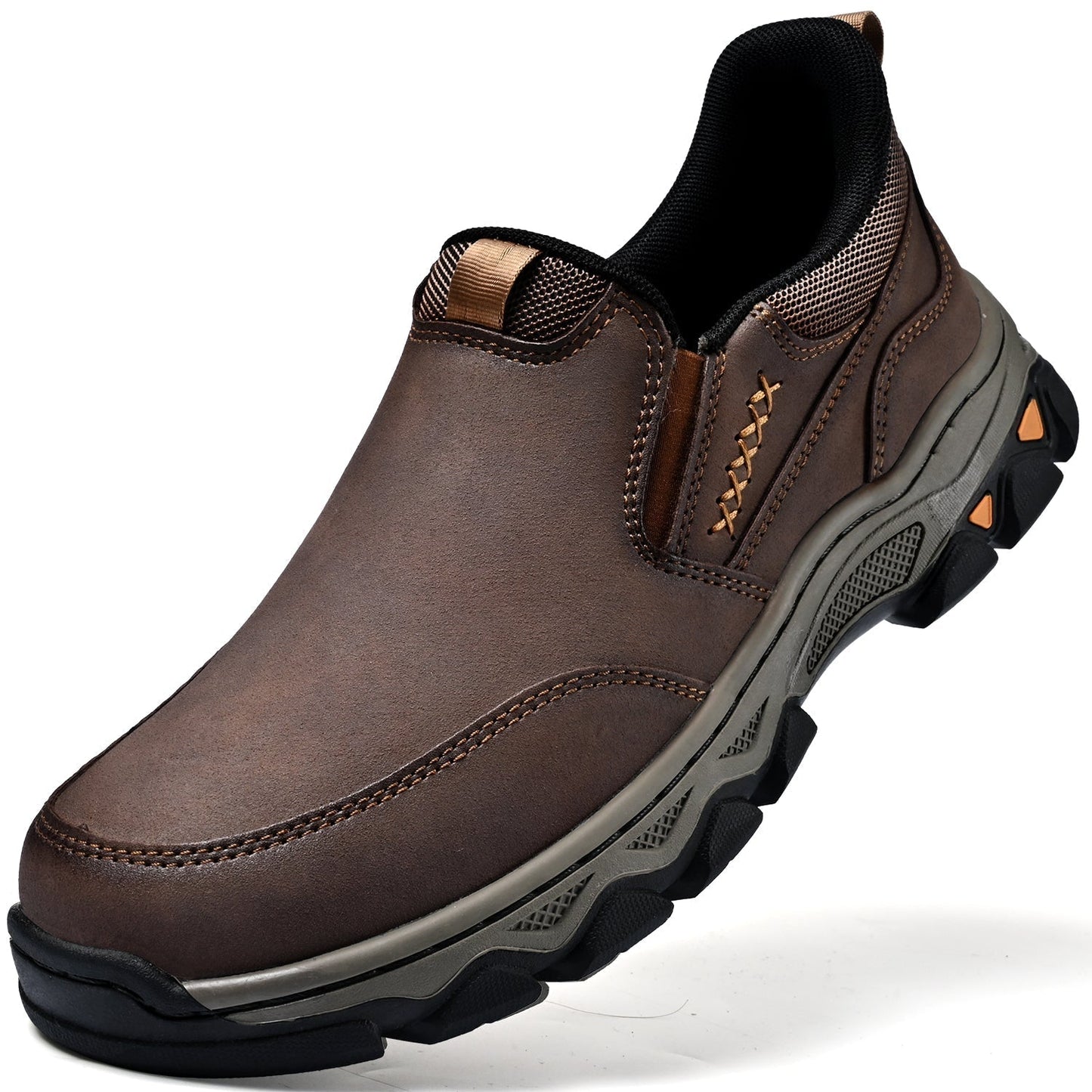 Men's Orthopedic Slip-On Walking Shoes for Comfort and Posture Correction