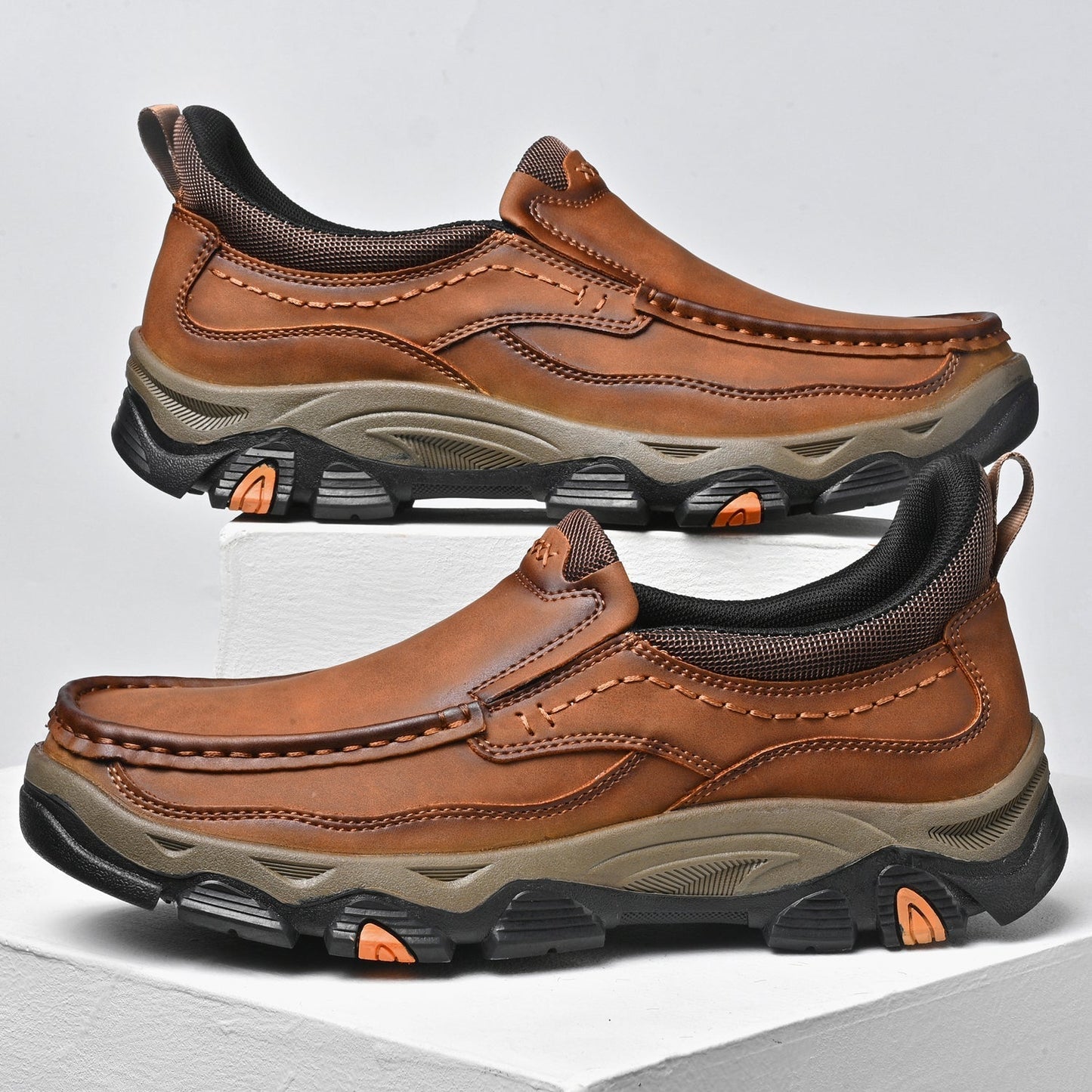 Men's Orthopedic Slip-On Walking Shoes for Comfort and Stability