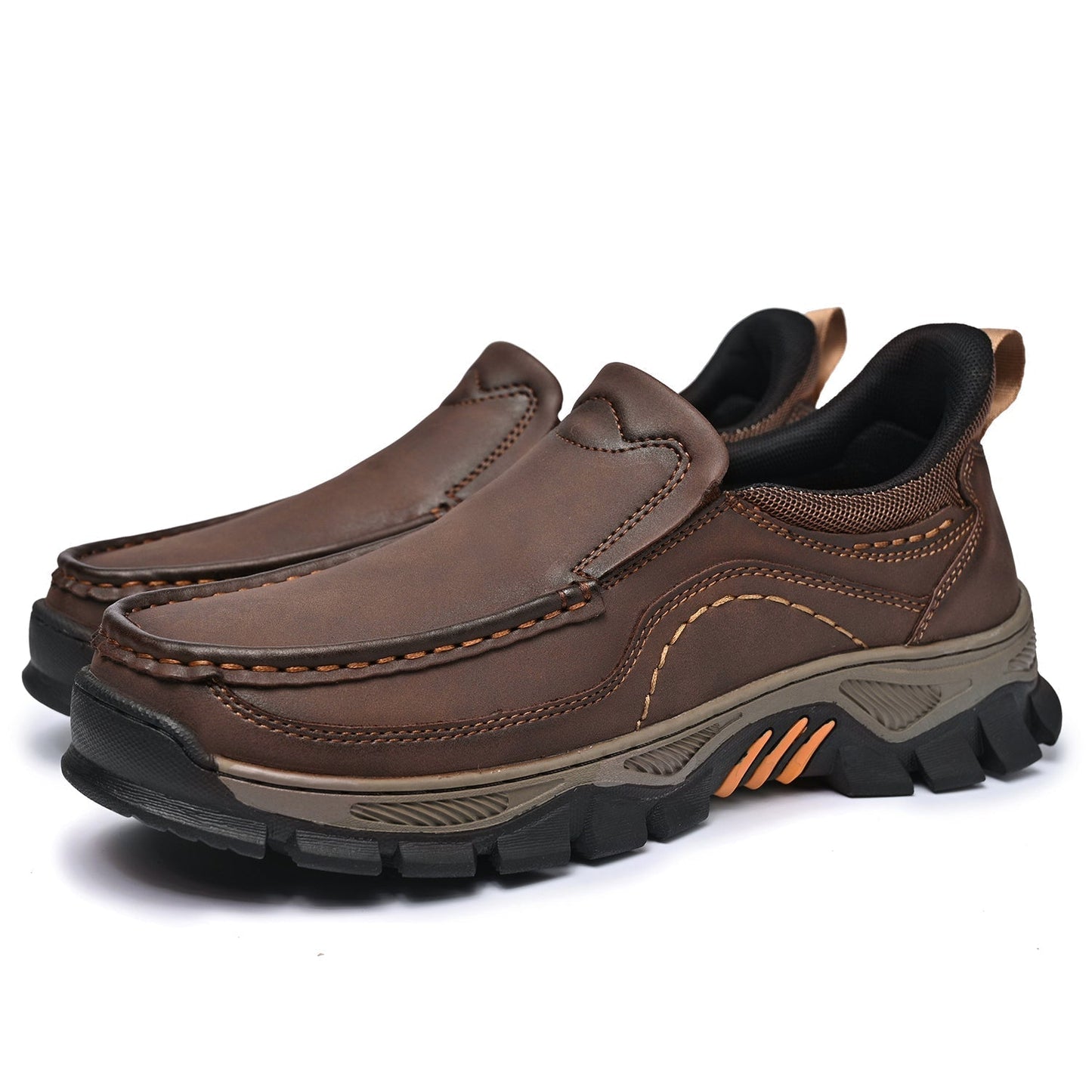 Men's Orthopedic Slip-On Walking Shoes for Comfort and Stability