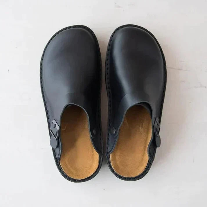 Men's Orthopedic Comfort Clogs with Non-Slip Sole and Knee Support