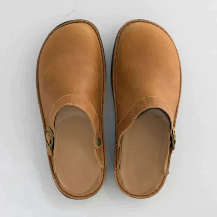 Men's Orthopedic Comfort Clogs with Non-Slip Sole and Knee Support
