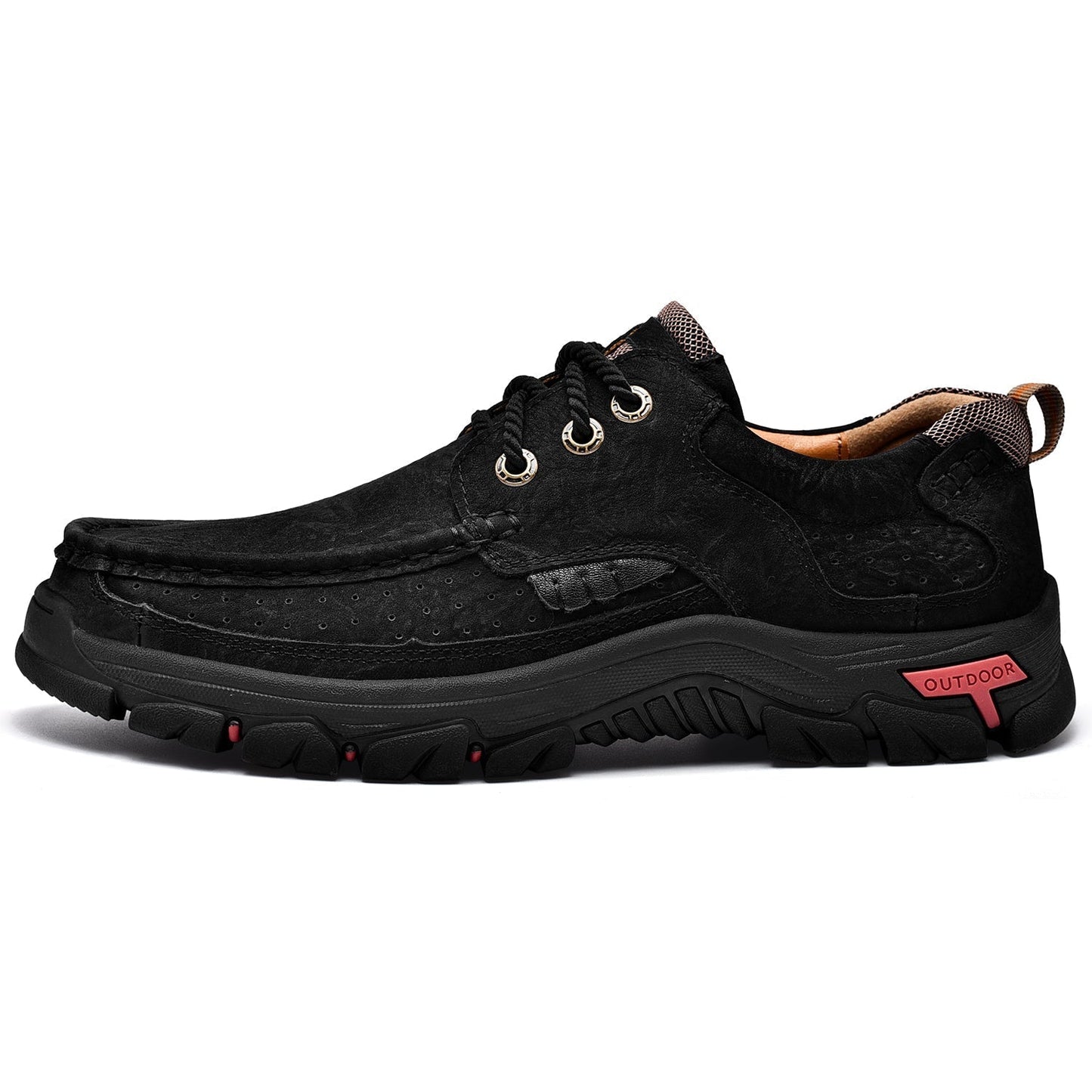 Men's Orthopedic Comfort Lace-Up Boots with Enhanced Traction and Pain Relief